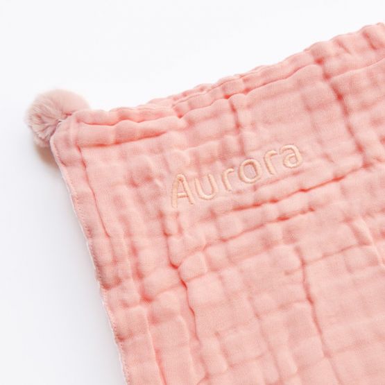 Keepsake Kids/Adult Single Blanket in Baby Pink (Personalisable)