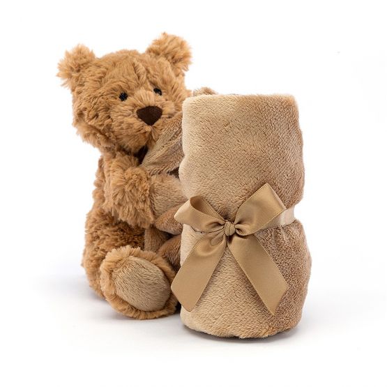 Bartholomew Bear Soother by Jellycat (Personalisable)
