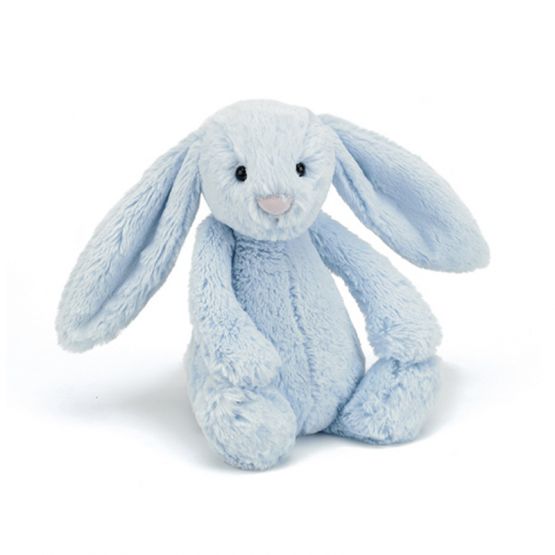 Bashful Blue Bunny by Jellycat (Personalisable)
