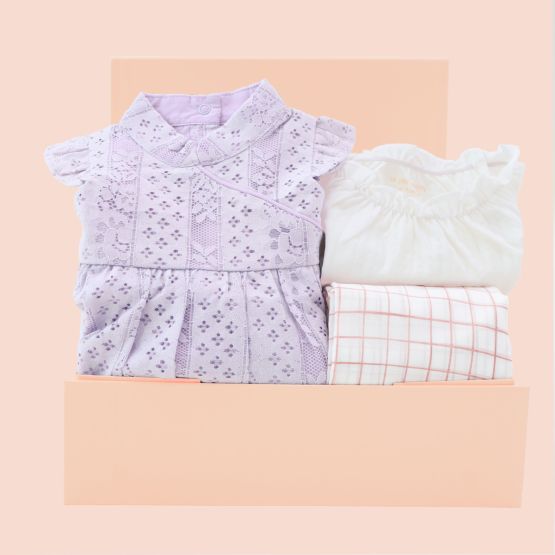 *Bestseller* Baby Girl Petit Box - Lavender Luxe