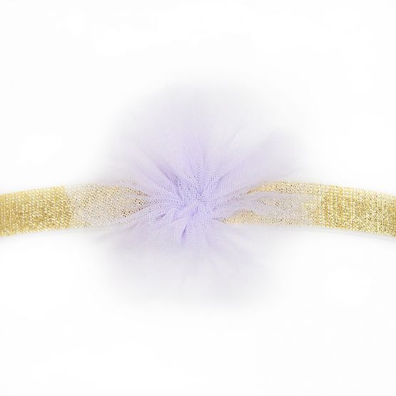 Flower Headband in Lilac