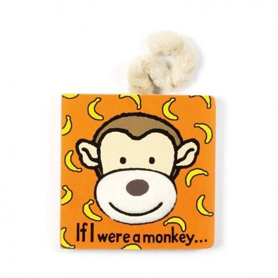 If I Were A Monkey Board Book by Jellycat