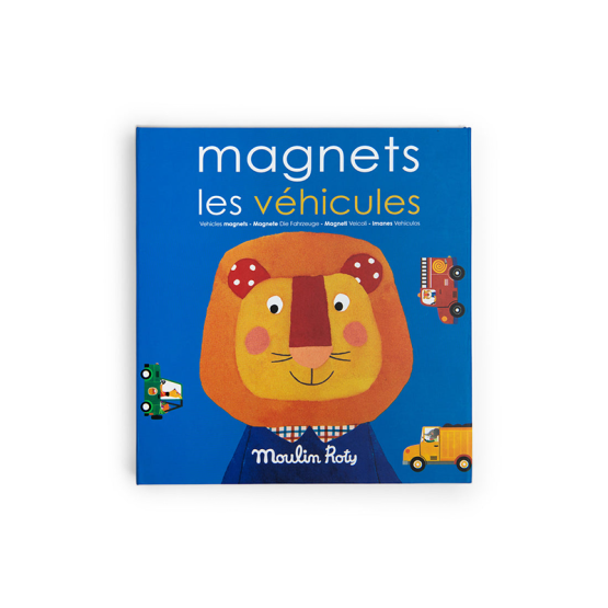 *New* Les Popipop Magnetic Game Vehicles by Moulin Roty