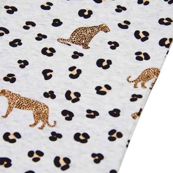 Kids Tee in Leopard Print 