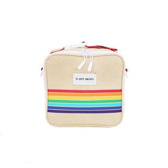 *New* Kids Thermal Rainbow Snack Bag in Beige