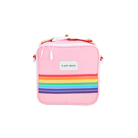 *New* Kids Thermal Rainbow Snack Bag in Pink