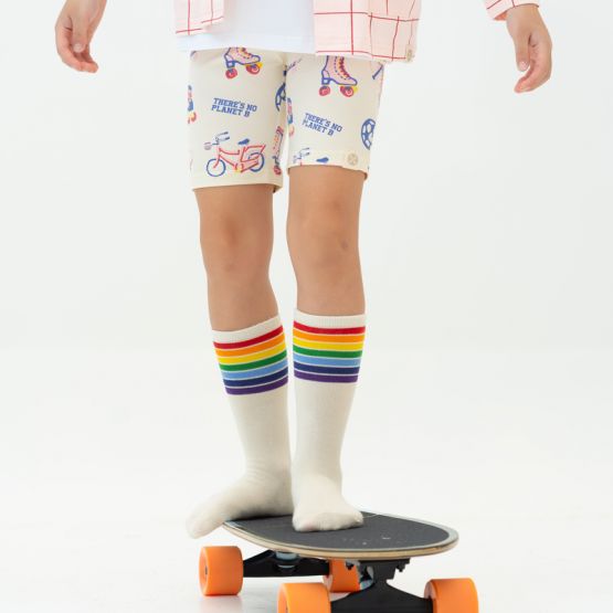 Made For Play - Kids Biker Shorts in Sporty Print