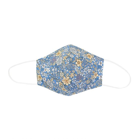 Reusable Kids & Adult Mask in Sapphire Spring Bloom Print (Personalisable)
