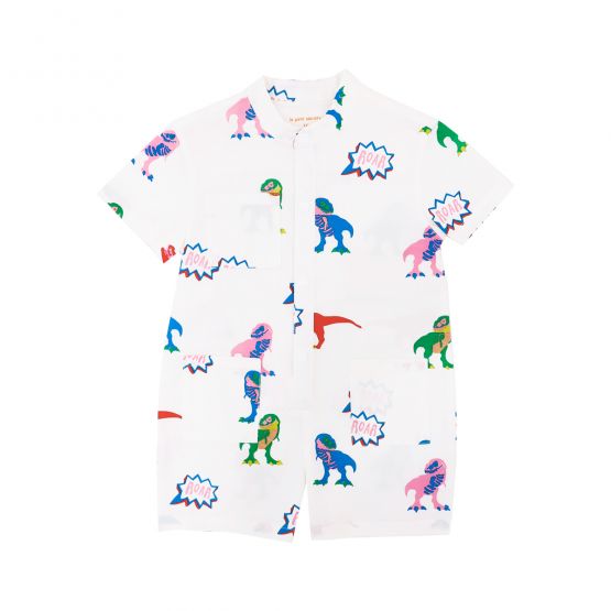 Made for Play - Kids Playsuit in T-Rex Print