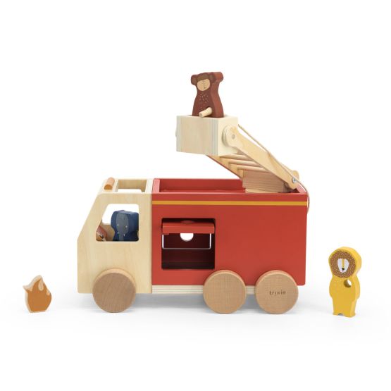 Wooden Fire Truck by Trixie