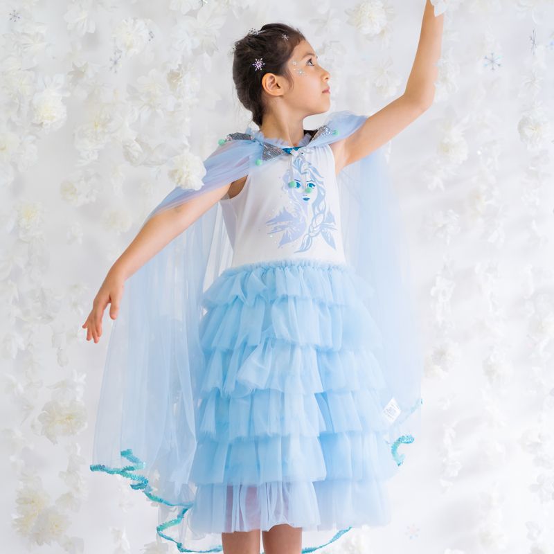 Frozen 2 - Elsa Tiered Tulle Dress in Winter Blue